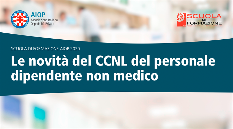 2020 - Le novità del nuovo CCNL del personale dipendente non medico