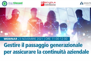 Gestire il passaggio generazionale per assicurare la continuità aziendale