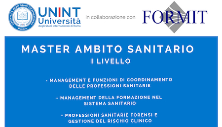 Master in ambito sanitario di I e II livello